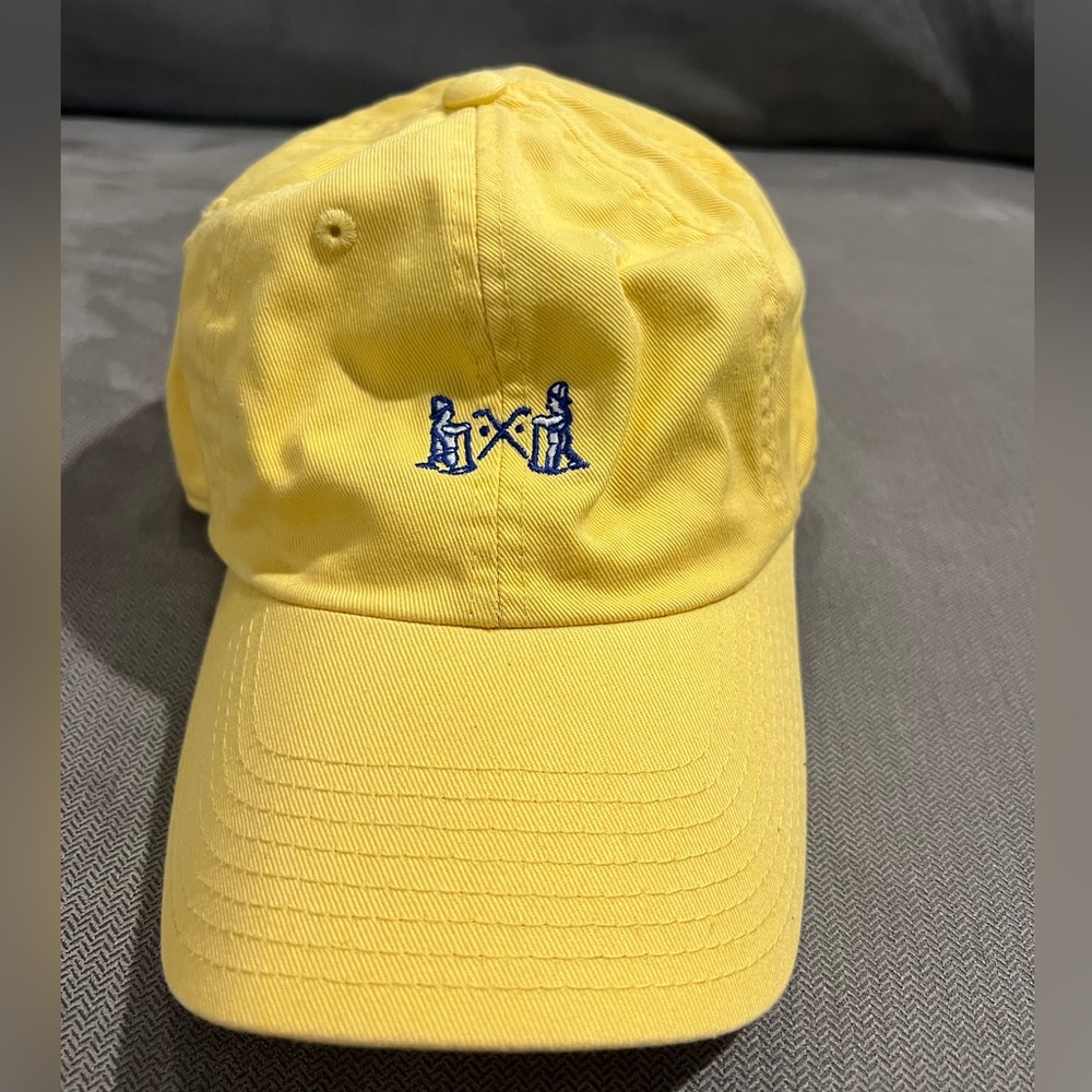 Yellow Golf Logo Hat - never worn